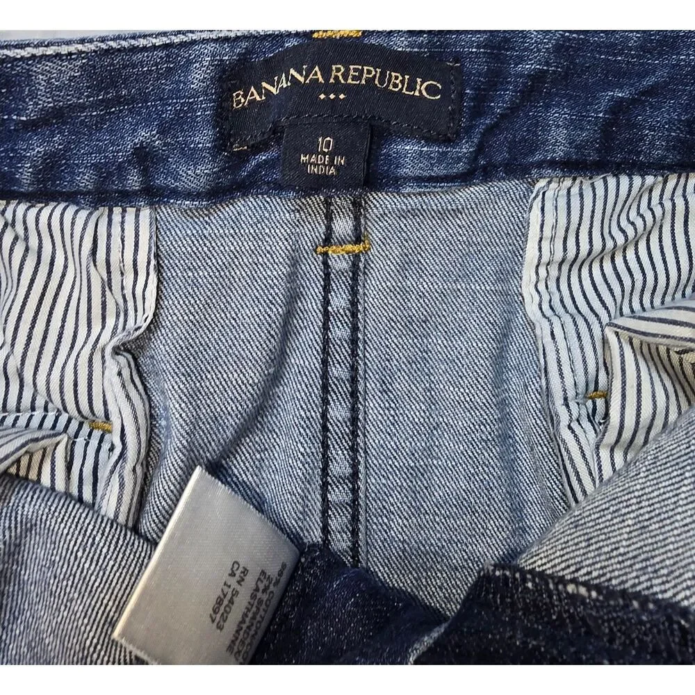 Banana Republic Size 10 Women's Denim Skirt Fall '09 - 32